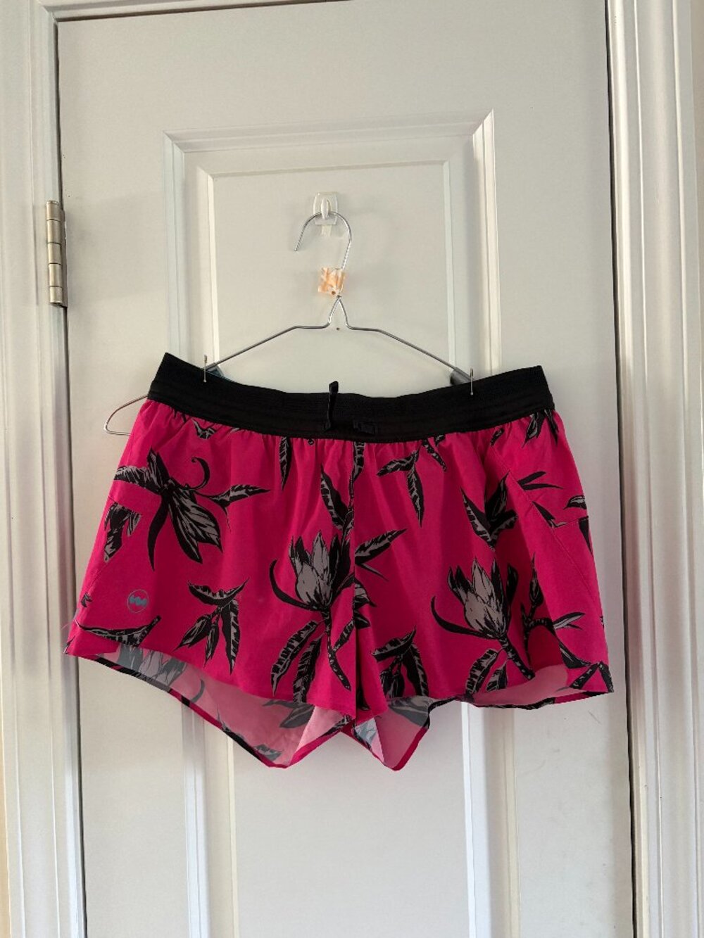 Janji Pink Floral Running Shorts Athletic Shorts Size S